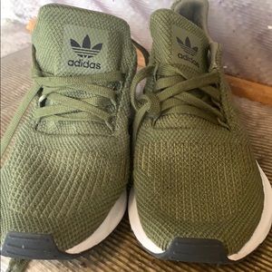 Green adidas